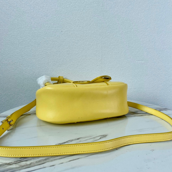 Pra*a moon padded nappa-leather bag