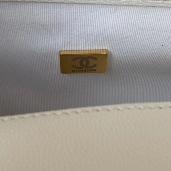 CL SMALL FLAP BAG WITH TOP HANDLE