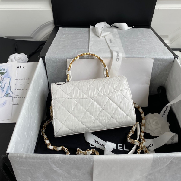 CL MINI FLAP BAG WITH TOP HANDLE