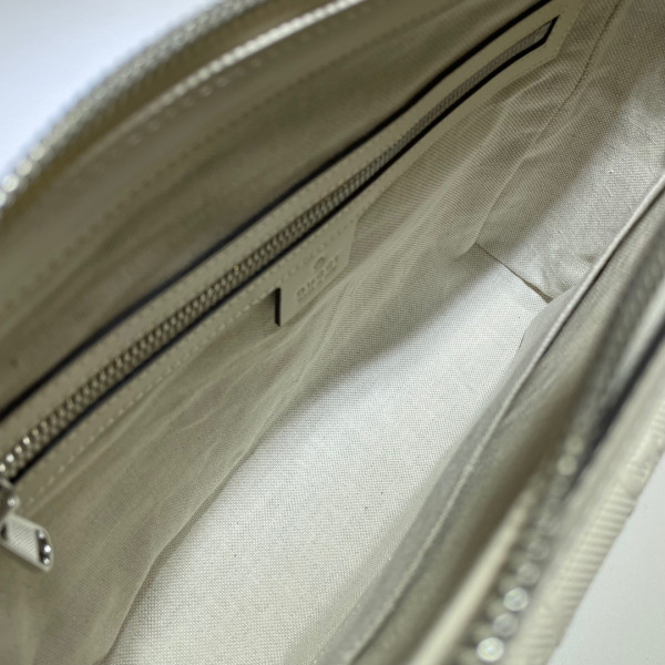 G*u*i gg embossed messenger bag