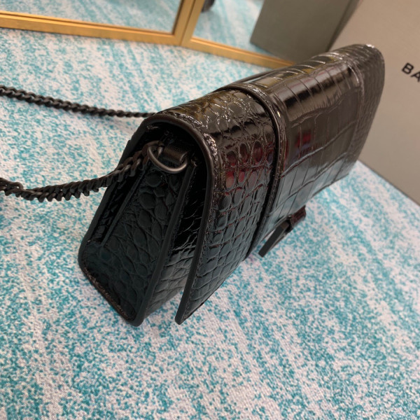 Ba*len*cia*ga hourglass chain bag