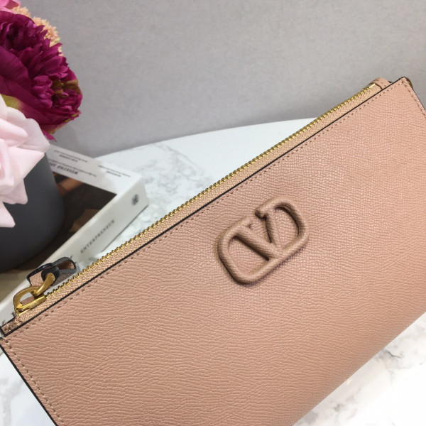 VALENTINO GARAVANI VSLING GRAINY CLUTCH