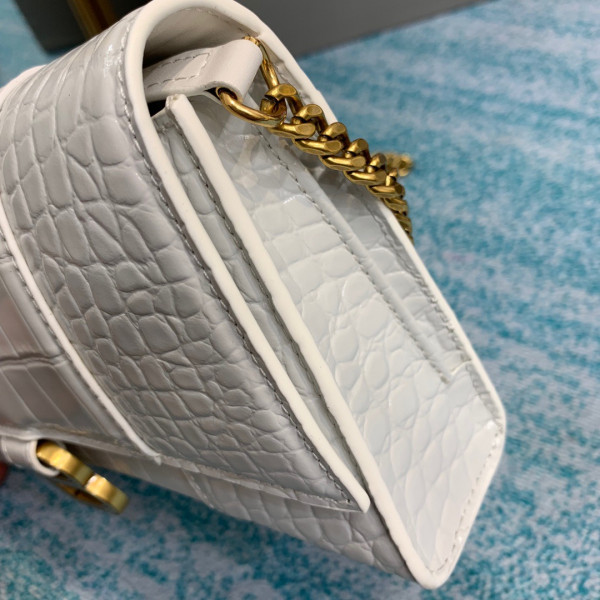Ba*len*cia*ga hourglass chain bag