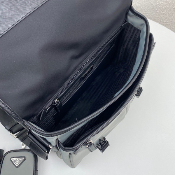Pra*a nylon cross-body bag