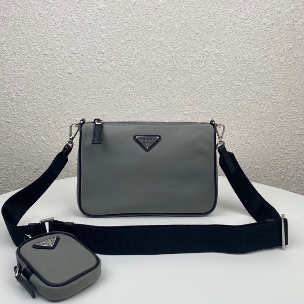 Pra*a nylon cross-body bag