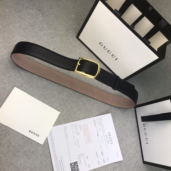 G*u*i belt with gold hardware or silver hardware