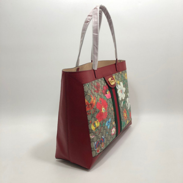 g*u*i gg S*p*e monogram flora web large ophidia tote