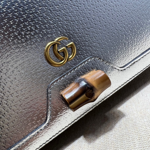 G*u*i diana mini bag with bamboo