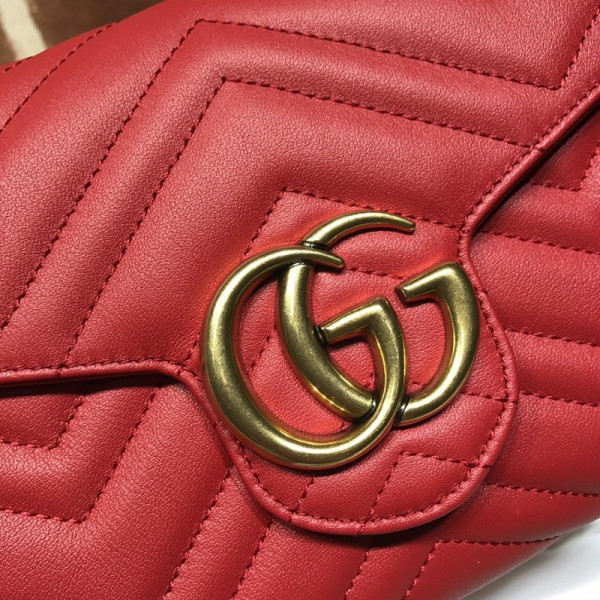 G*u*i gg marmont chain wallet