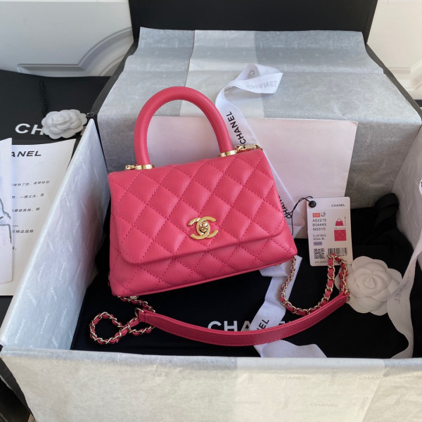 CL MINI FLAP BAG WITH TOP HANDLE