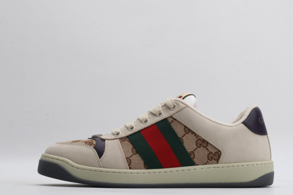 G*u*i screener leather sneaker