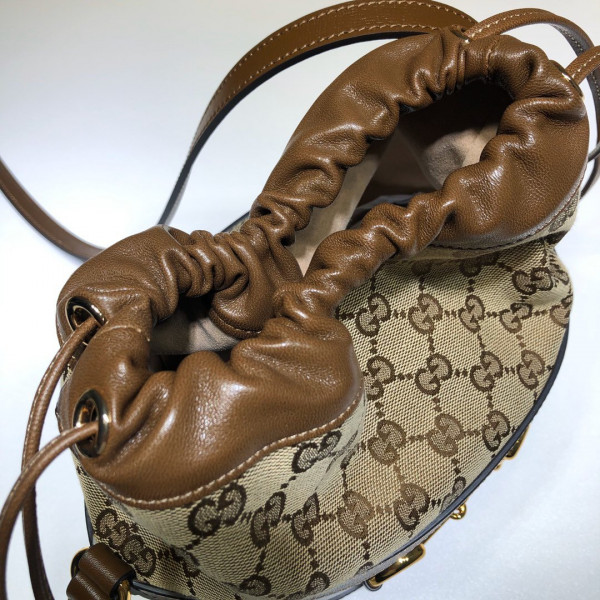 G*u*i 1955 horsebit small bucket bag