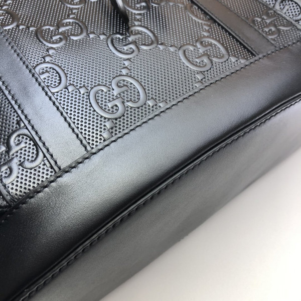 G*u*i gg embossed backpack