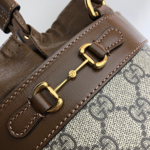 G*u*i horsebit 1955 small bucket bag