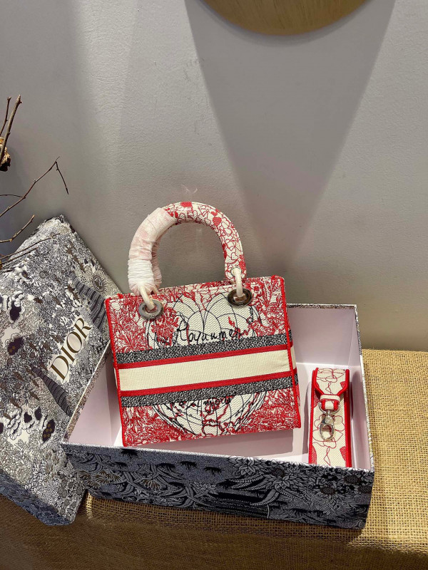 D*or medium lady d-lite bag