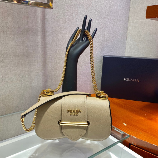 Pra*a saffiano leather Pra*a sidonie bag