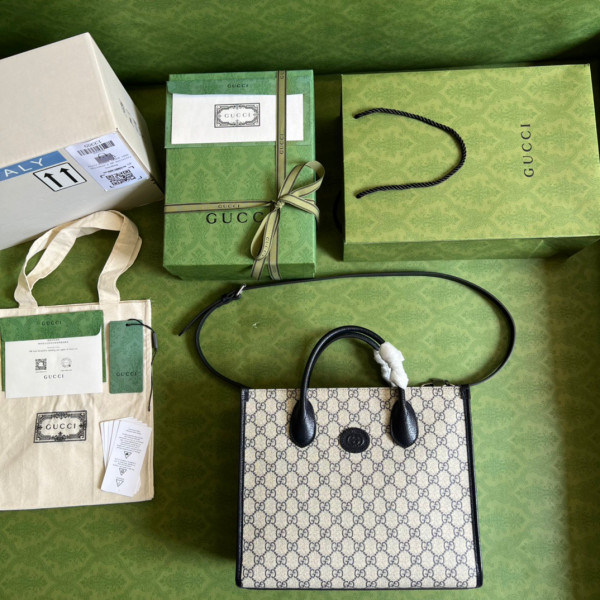 G*u*i gg small tote bag