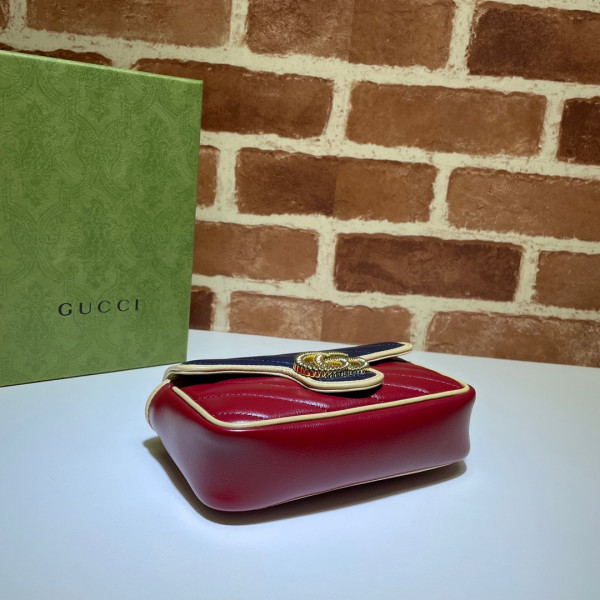 g*u*i gg marmont S*per mini bag