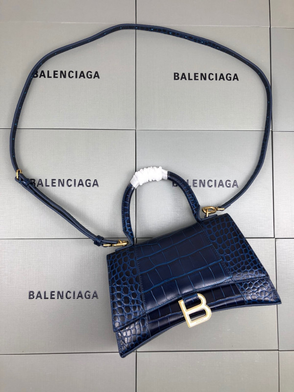 Ba*len*cia*ga hourglass small top handle bag