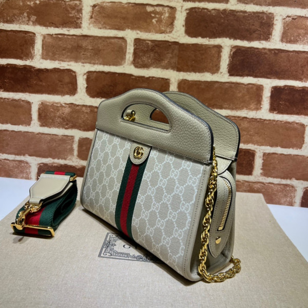 G*u*i ophidia small tote with web