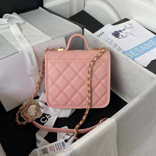CL SMALL FLAP BAG WITH TOP HANDLE