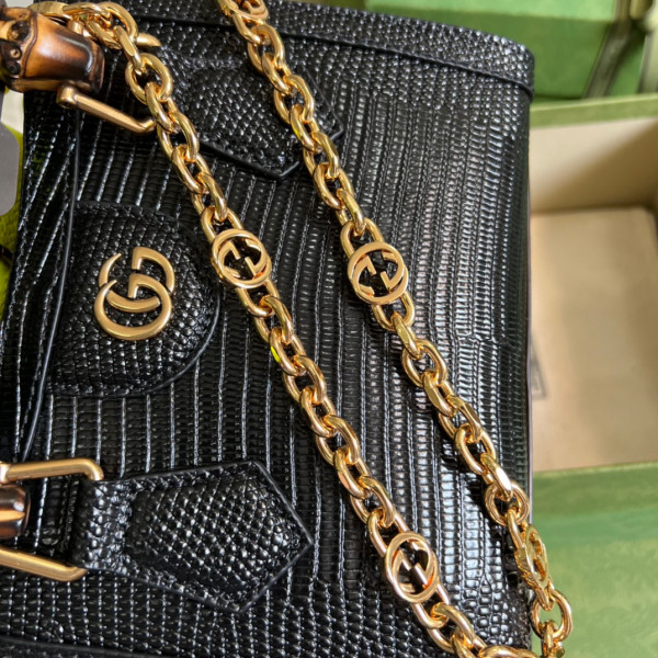 G*u*i diana lizard mini bag