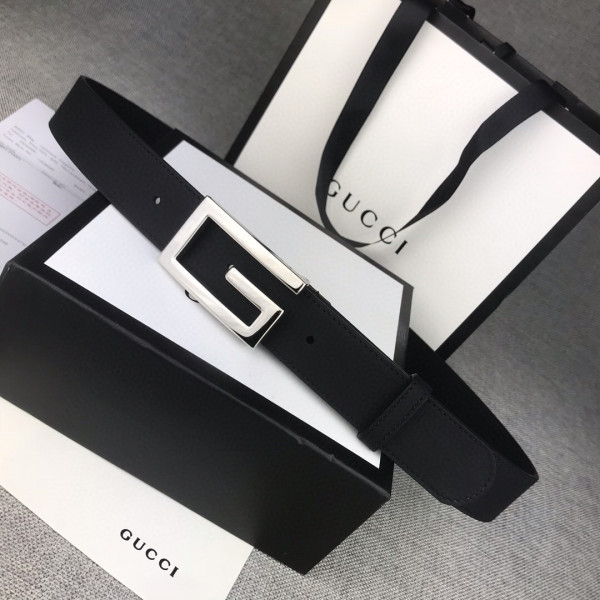 G*u*i belt with gold hardware or silver hardware
