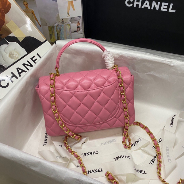 CL MINI FLAP BAG WITH TOP HANDLE