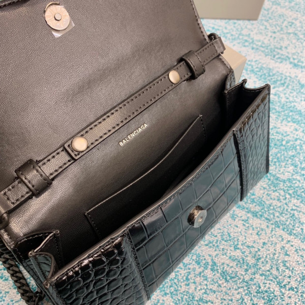 Ba*len*cia*ga hourglass chain bag