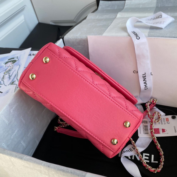CL MINI FLAP BAG WITH TOP HANDLE