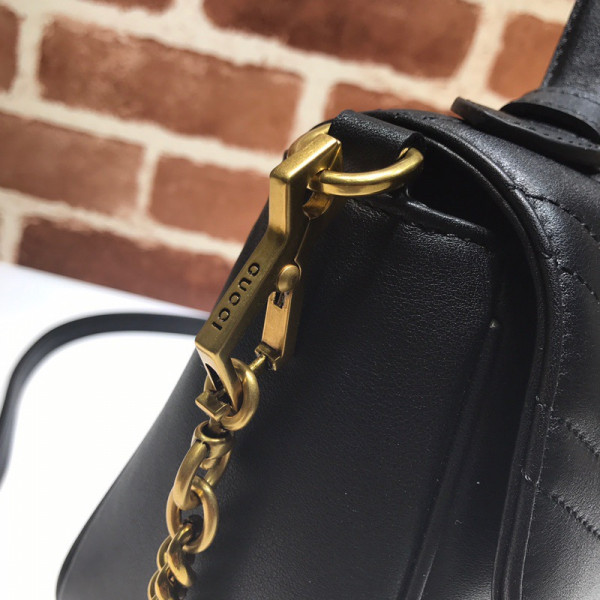G*u*i gg marmont small top handle bag