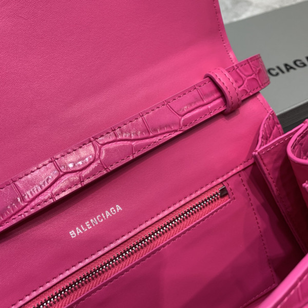 Ba*len*cia*ga hourglass chain bag