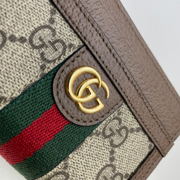 G*u*i ophidia gg card case wallet
