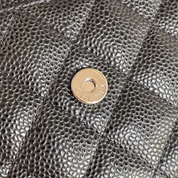 CL CHAIN WALLET CAVIAR NEW EDITION
