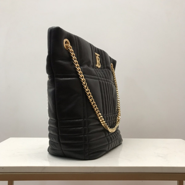 B**rry medium quilted lambskin lola bucket bag
