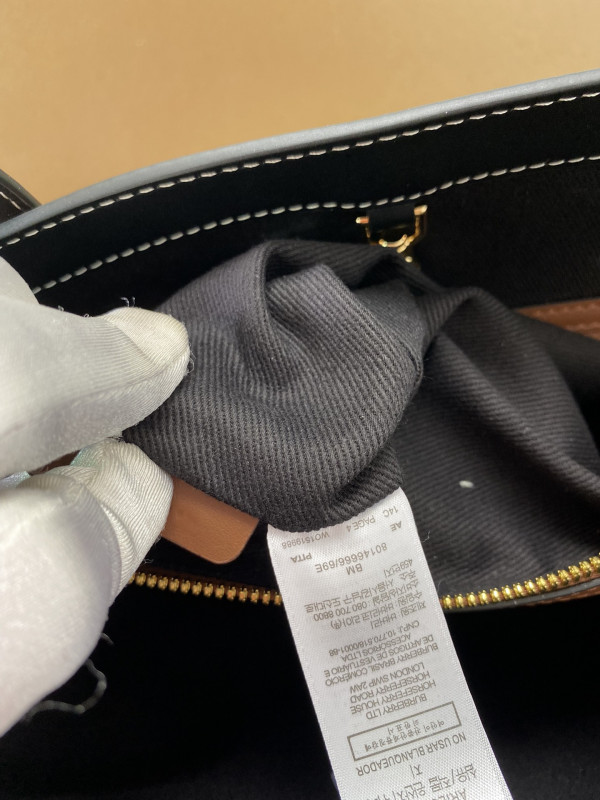 B**rry leather tote