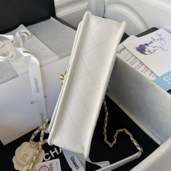 CL SMALL FLAP BAG WITH TOP HANDLE