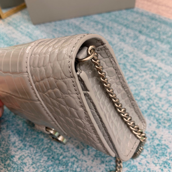 Ba*len*cia*ga hourglass chain bag