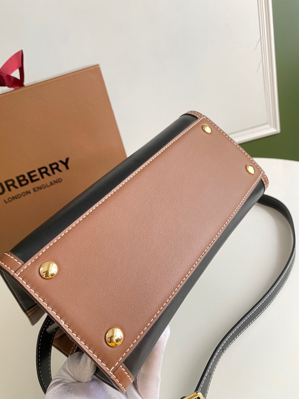 B**rry mini vintage check two-handle title bag