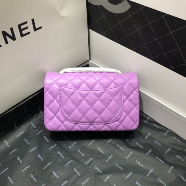 CL FLAP BAG CAVIAR