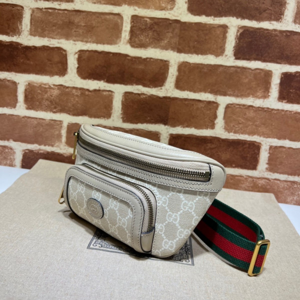 G*u*i belt bag with interlocking g