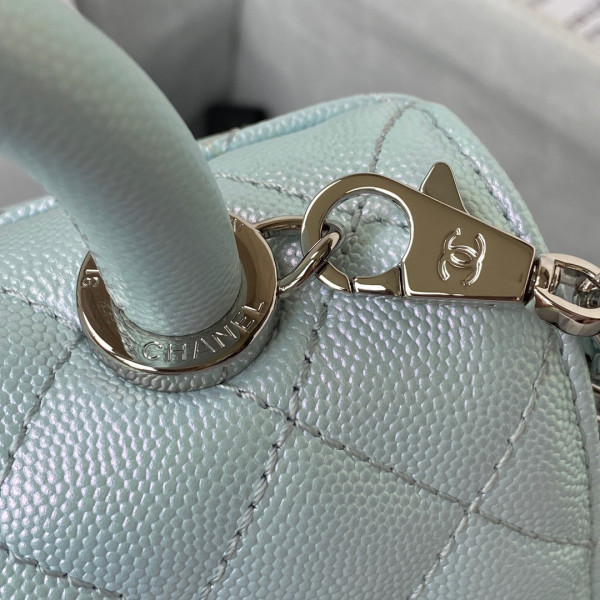 CL MINI FLAP BAG WITH TOP HANDLE