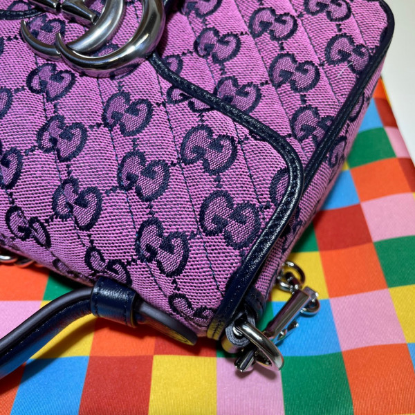 G*u*i gg marmont mini top handle bag