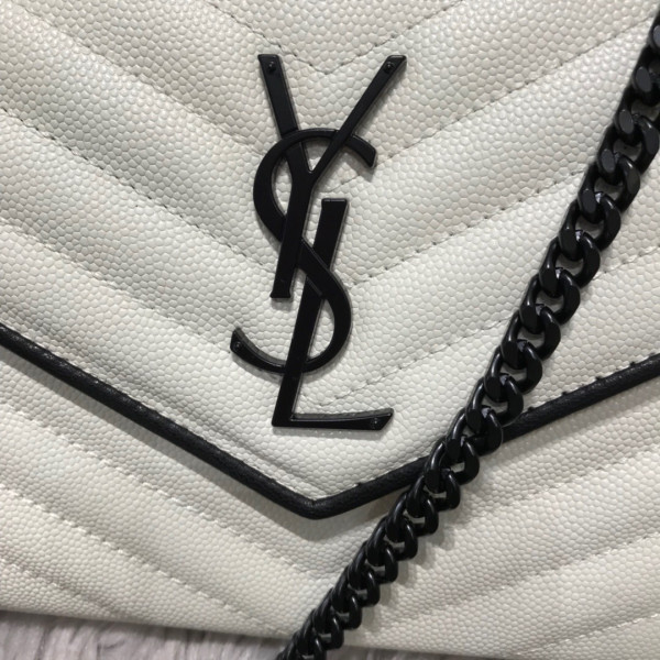 YSL CASSANDRE MATELASSÉ CHAIN WALLET