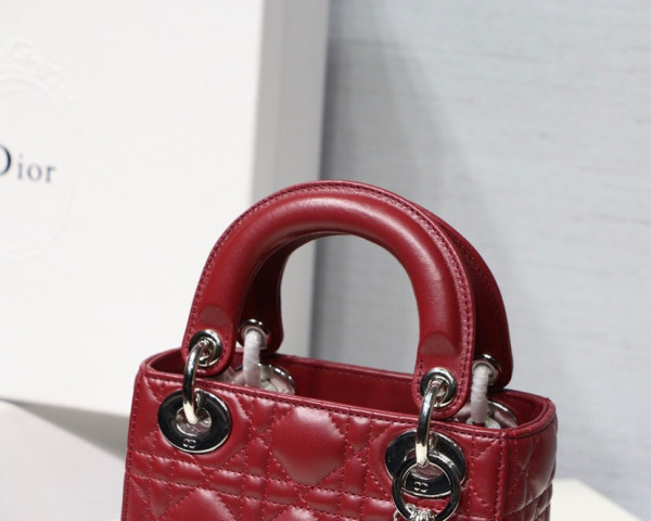 lady D*or mini with lambskin