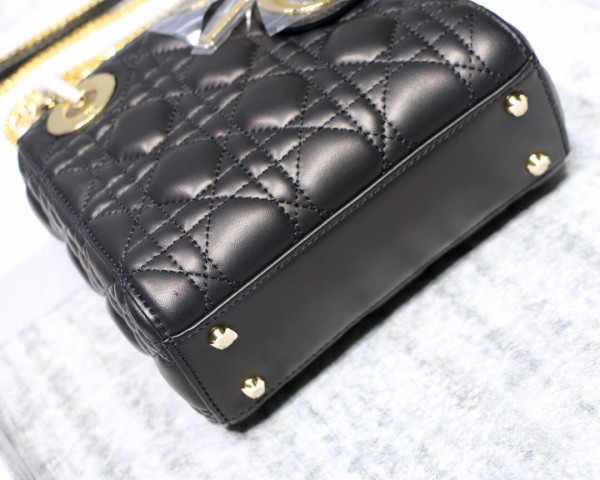 lady D*or mini with lambskin