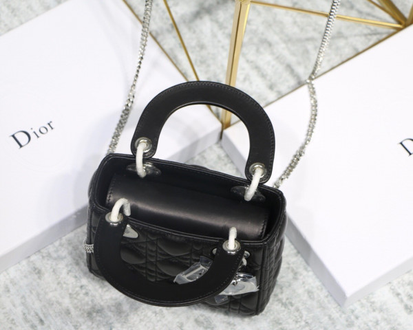 lady D*or mini with lambskin