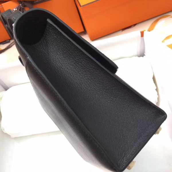 H**mes verrou chaine bag goat skin