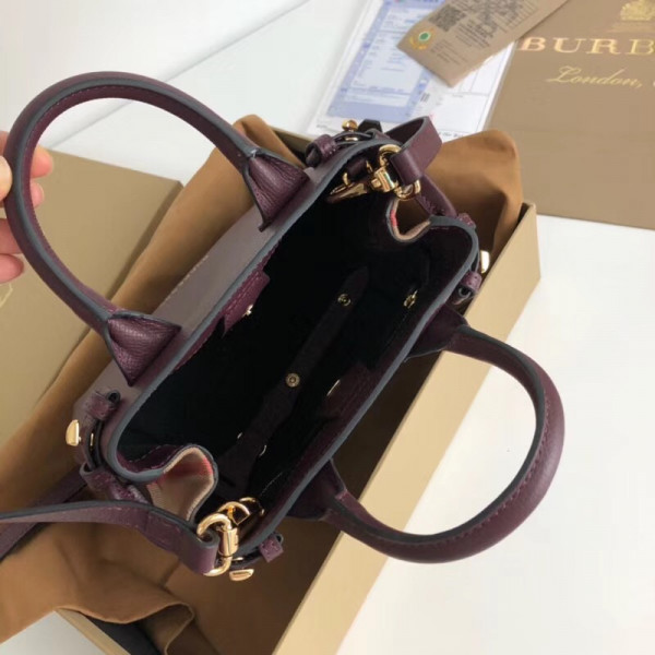 B**rry the baby banner in leather and house check