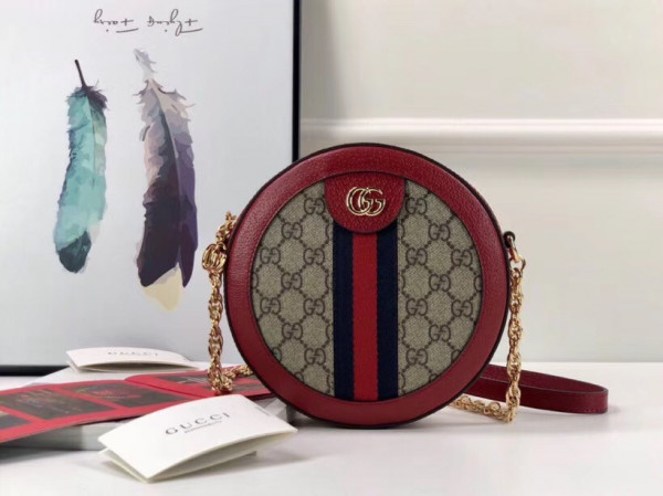 G*u*i ophidia mini gg round shoulder bag